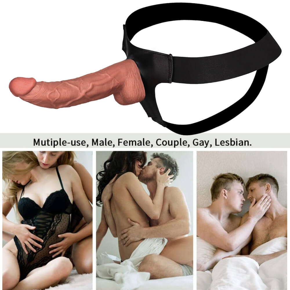 Honeysx Anal Dildo 2 Lớp Silicone Hút Mạnh