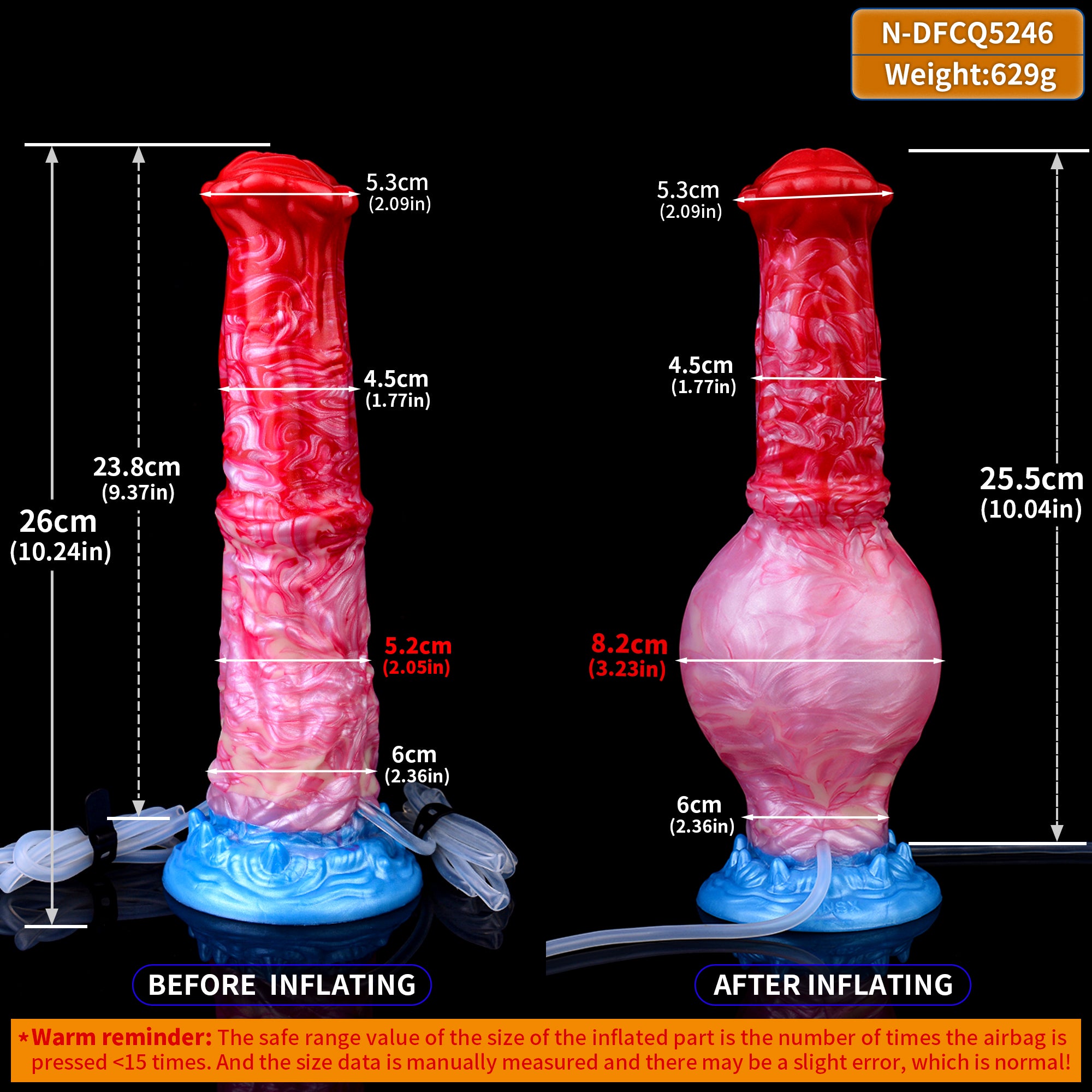 Fake Ngựa 52cm Thổi Phun Nước Fantasy Hoang Dã