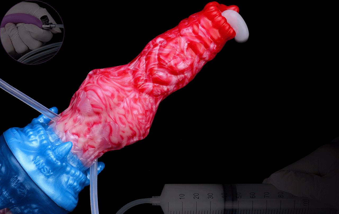 Chó Dildo Bơm Xuất Tinh Quái Vật Hoang Dã Siêu Hoang