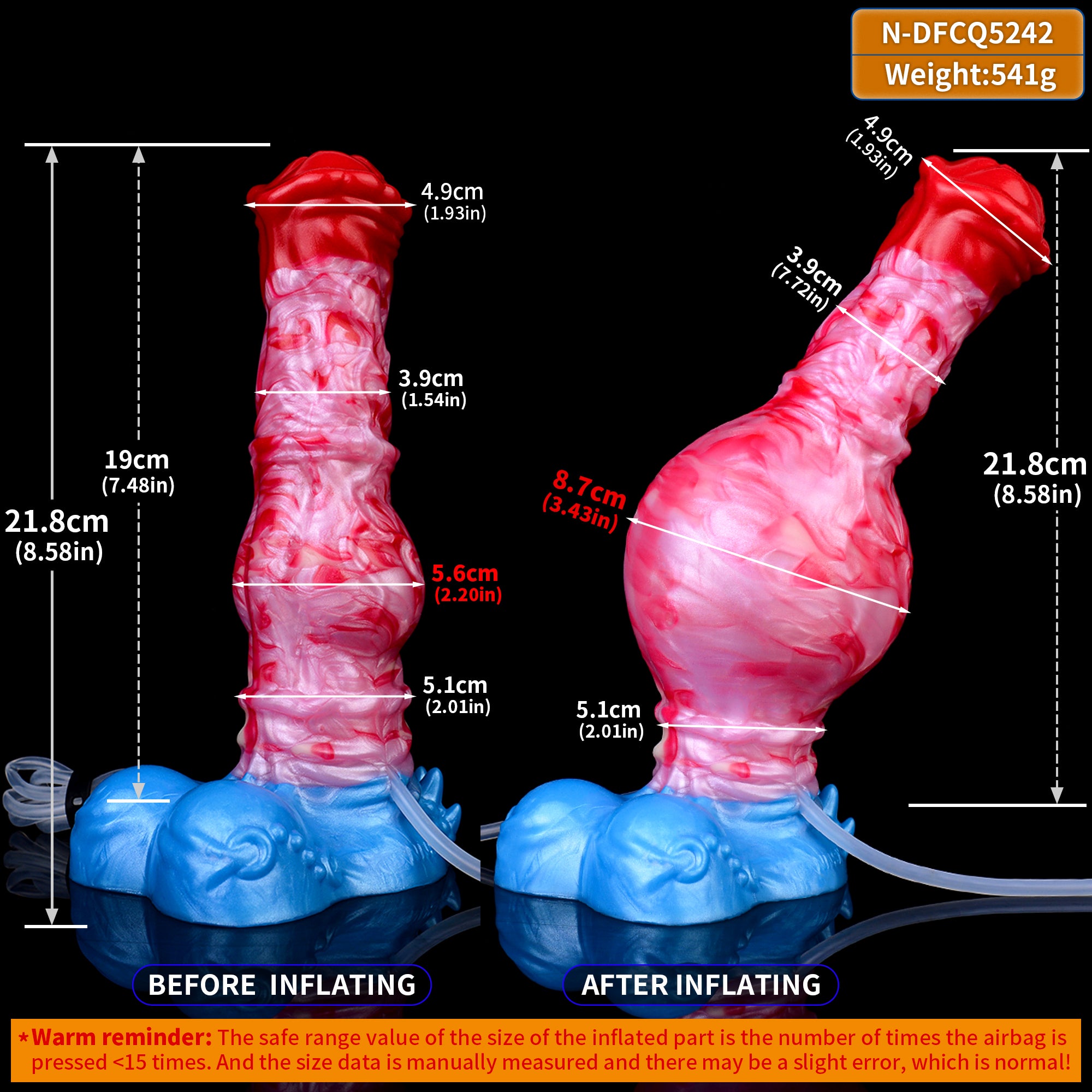 Dragon Dildo Phồng Bắn Hạt Kỳ Lạ Fantasy Ưu Việt Đa Năng