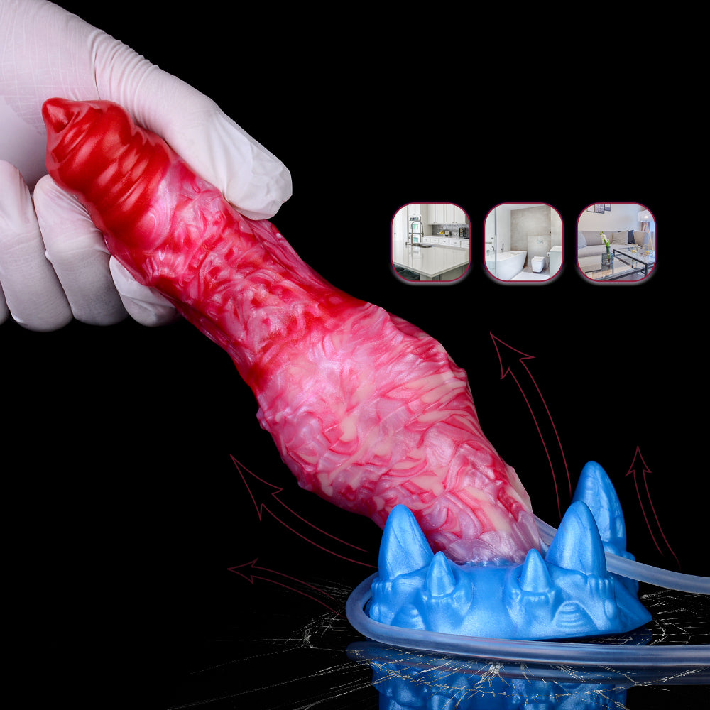 Inflatable Dildo Phồng Xịt Mềm Mịn Khoái Lạc Siêu Thực
