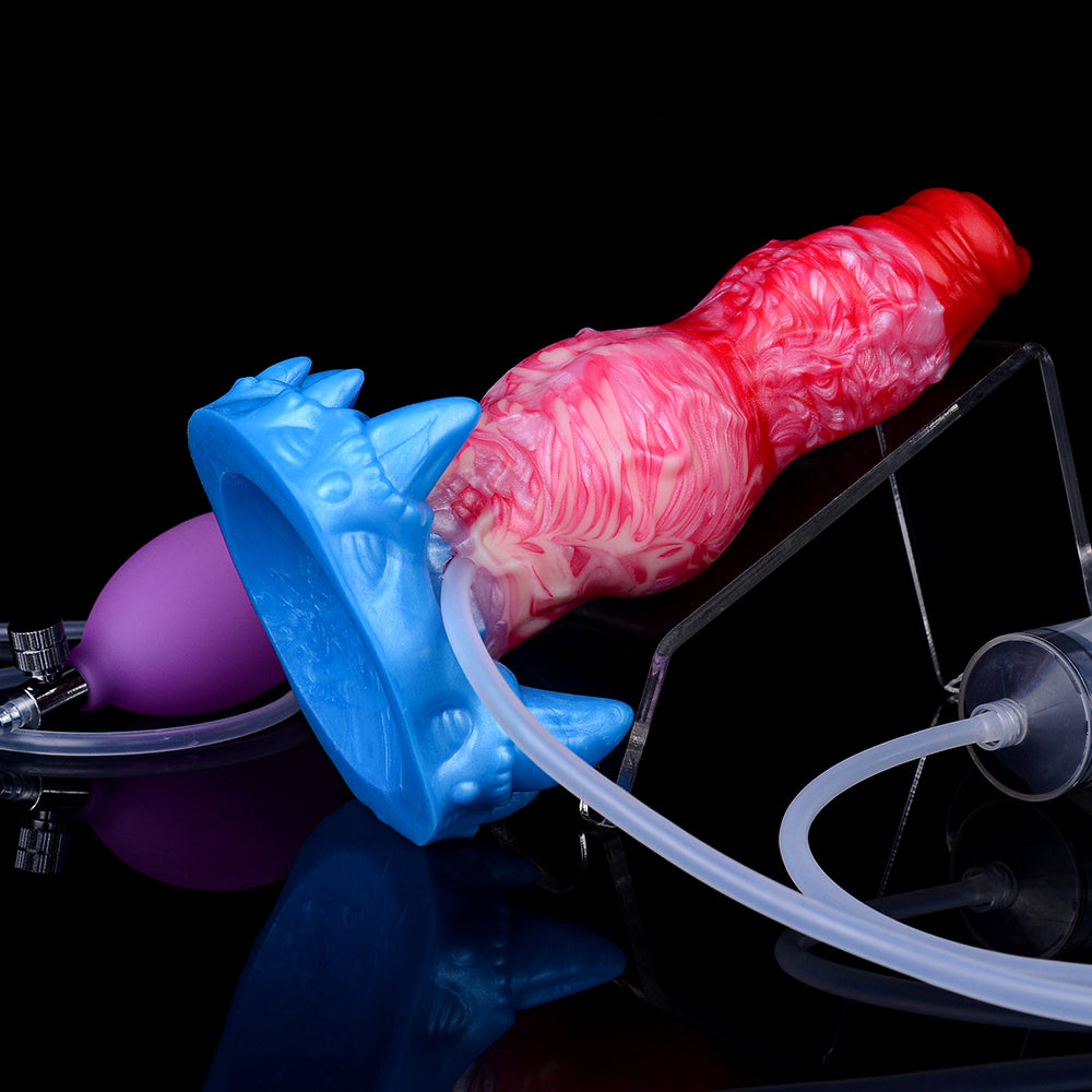 Inflatable Dildo Phồng Xịt Mềm Mịn Khoái Lạc Siêu Thực