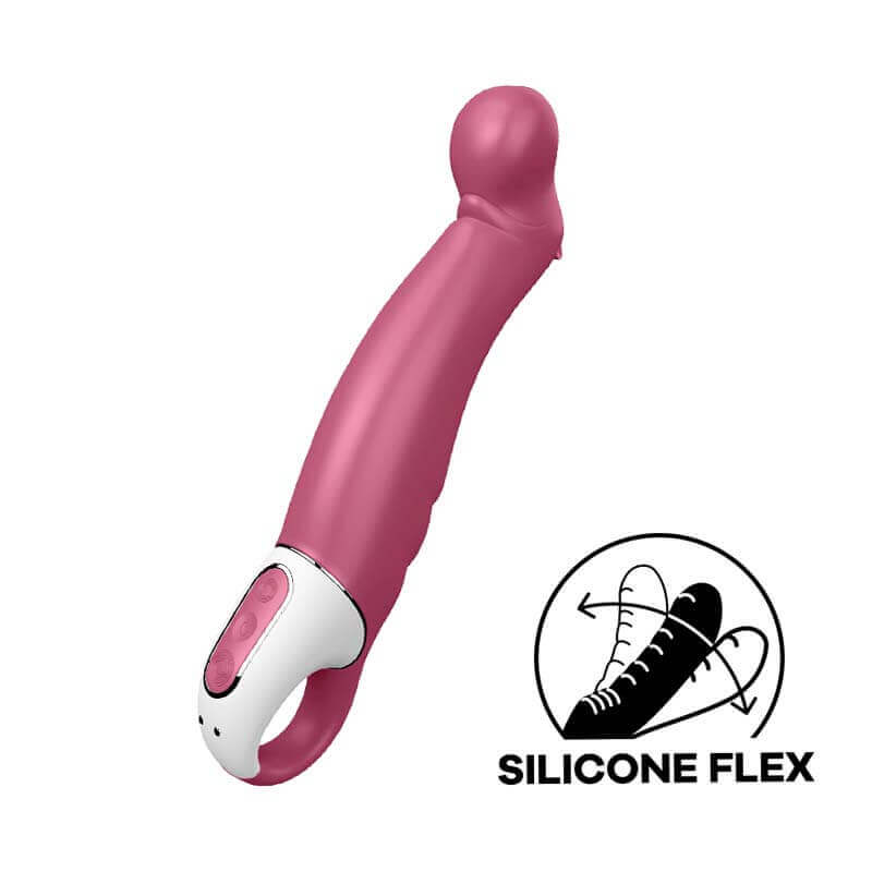Satisfyer Petting Hippo G-Spot Dildo Voi Nhẫn Kiểm Soát