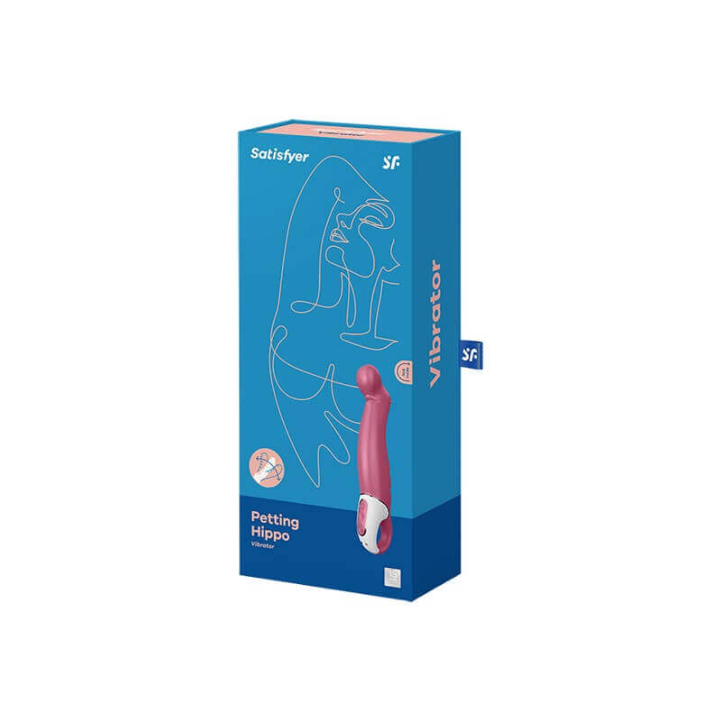 Satisfyer Petting Hippo G-Spot Dildo Voi Nhẫn Kiểm Soát