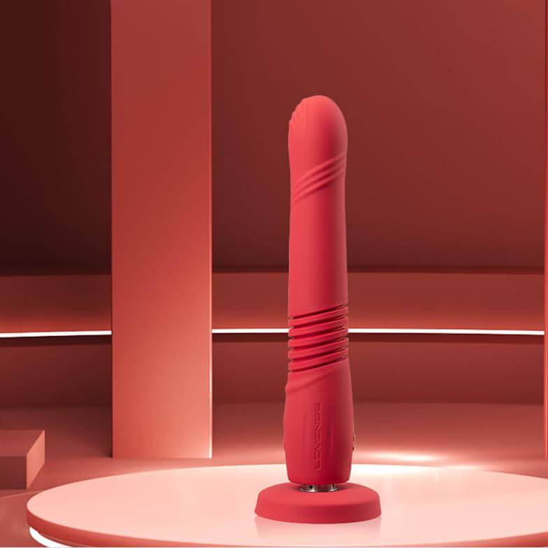 Lovense Gravity app thrust rung tự động dildo