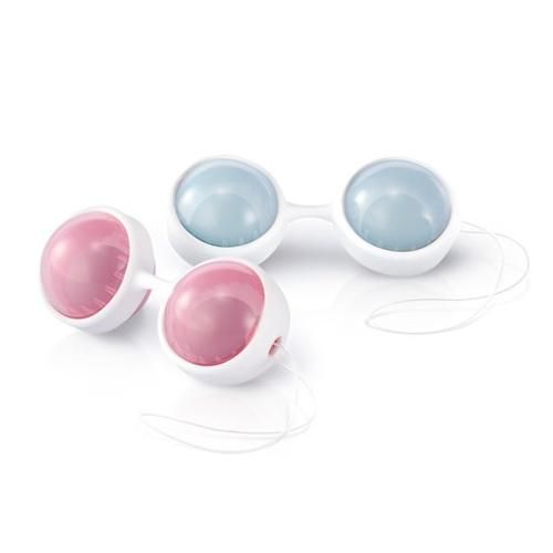 Lelo Luna Mini Kegel Ball Hồng Xanh Silicon Tập Cơ