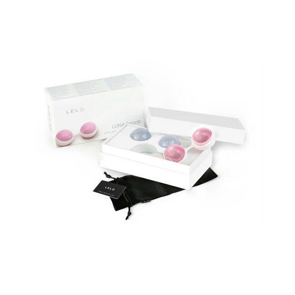 Lelo Luna Mini Kegel Ball Hồng Xanh Silicon Tập Cơ