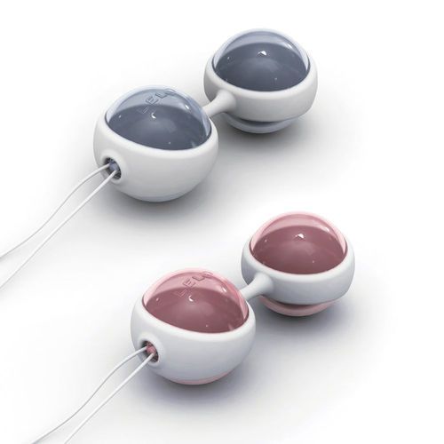 Lelo Luna Mini Kegel Ball Hồng Xanh Silicon Tập Cơ