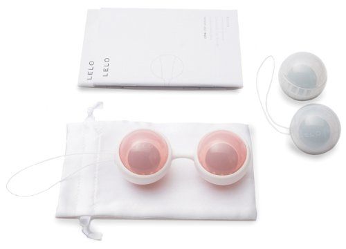 Lelo Luna Mini Kegel Ball Hồng Xanh Silicon Tập Cơ