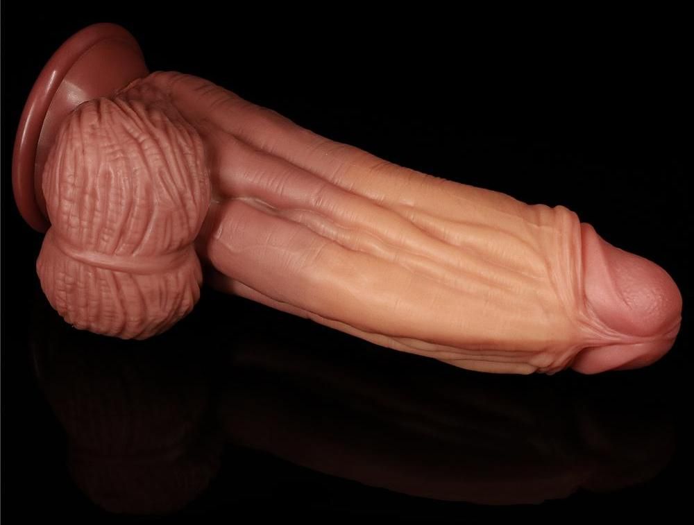Lovetoy 10 King Dildo Đôi Lớp 25cm Khổng Lồ