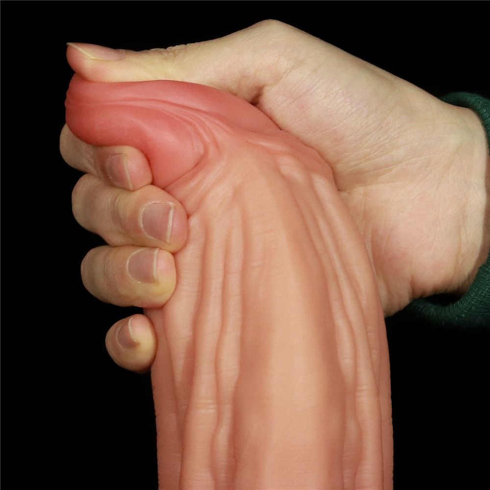 Lovetoy 10 King Dildo Đôi Lớp 25cm Khổng Lồ
