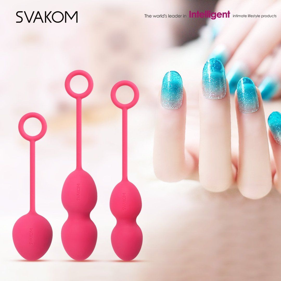 SVAKOM Nova bóng Kegel đỏ thật ràng luyện đẹp vùng kín