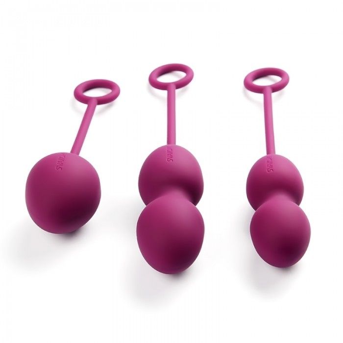 SVAKOM Nova bóng âm đạo tím siêng silicone tập Kegel
