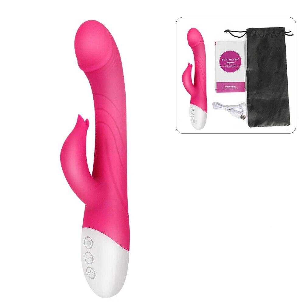 Vibro thỏ hồng Pretty Love sưởi ấm G-spot êm ái cực sướng