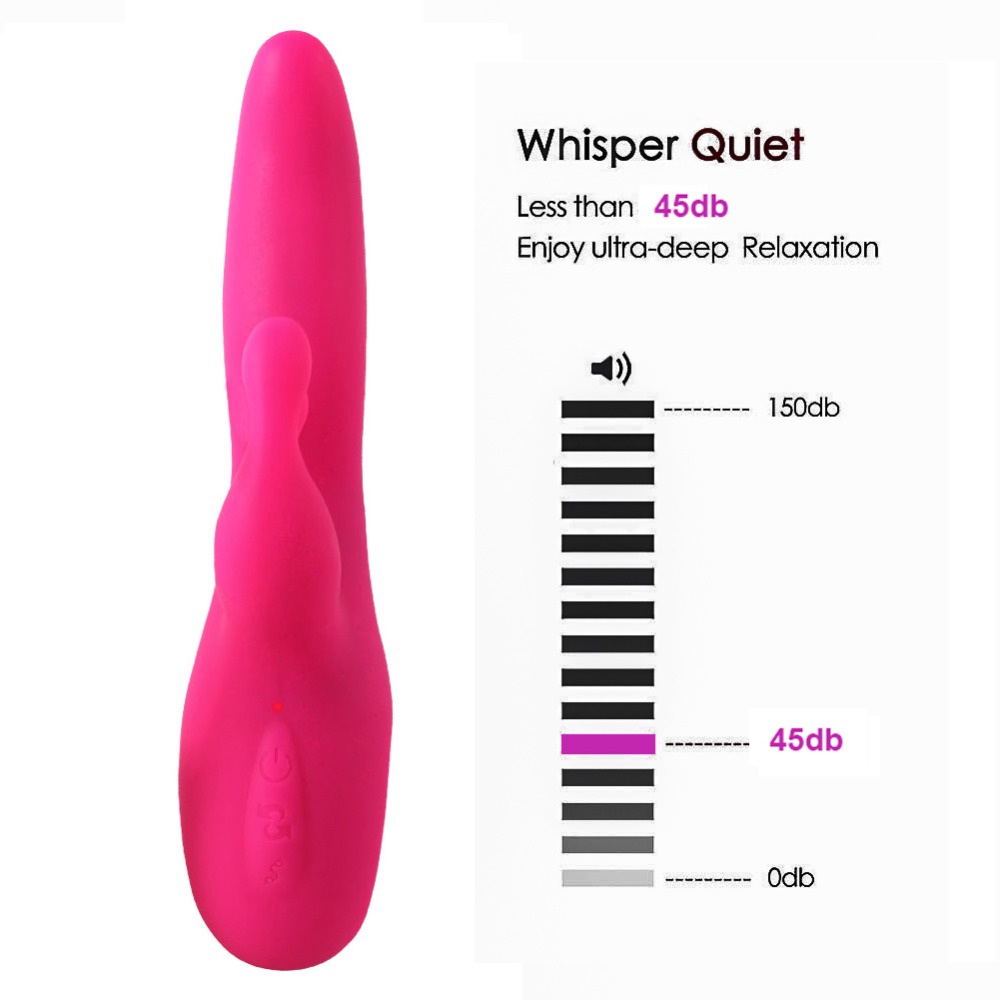 Rabbit Vibrator Hồng 16 Chế Độ Âm Đạo Siêu Sướng Phụ Nữ