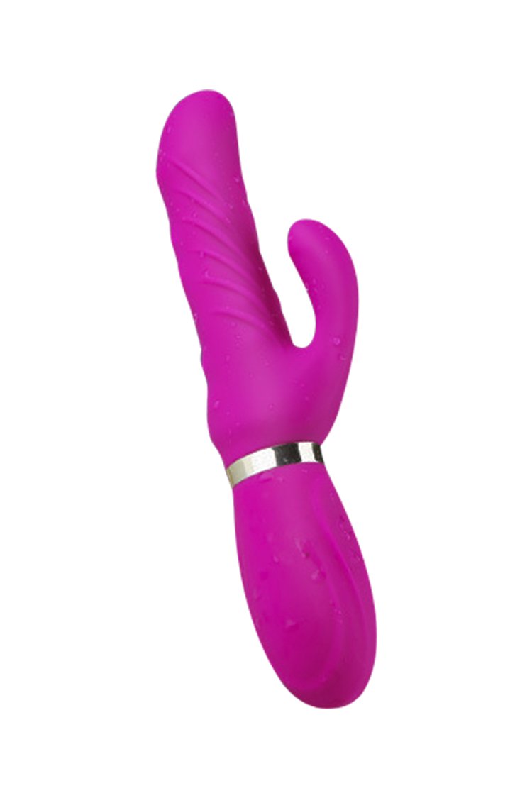 MizzZee Rabbit Vibe Rung Lặng Sạc Xoay 360
