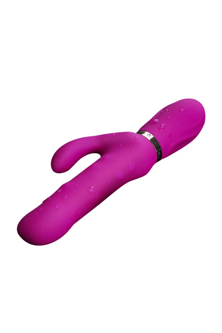 MizzZee Rabbit Vibe Rung Lặng Sạc Xoay 360