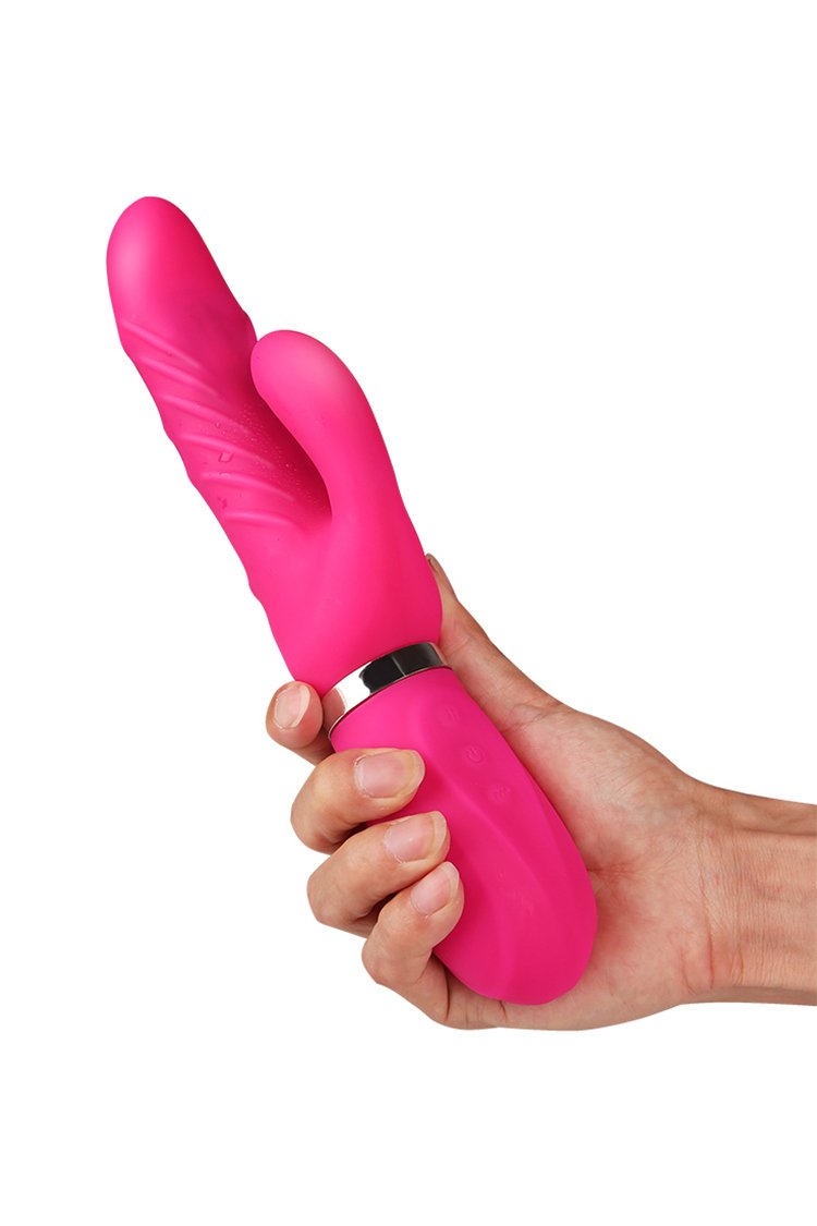 MizzZee Rabbit Vibe Xoay 360 Sạc Lặng Đỉnh Cao