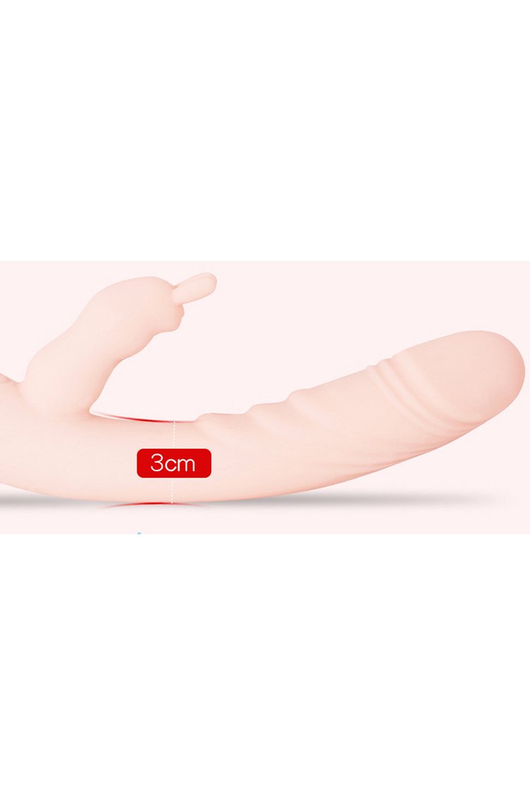 Rabbit Vibe G-Spot Silicone Uốn Cong Mềm Sướng Tột