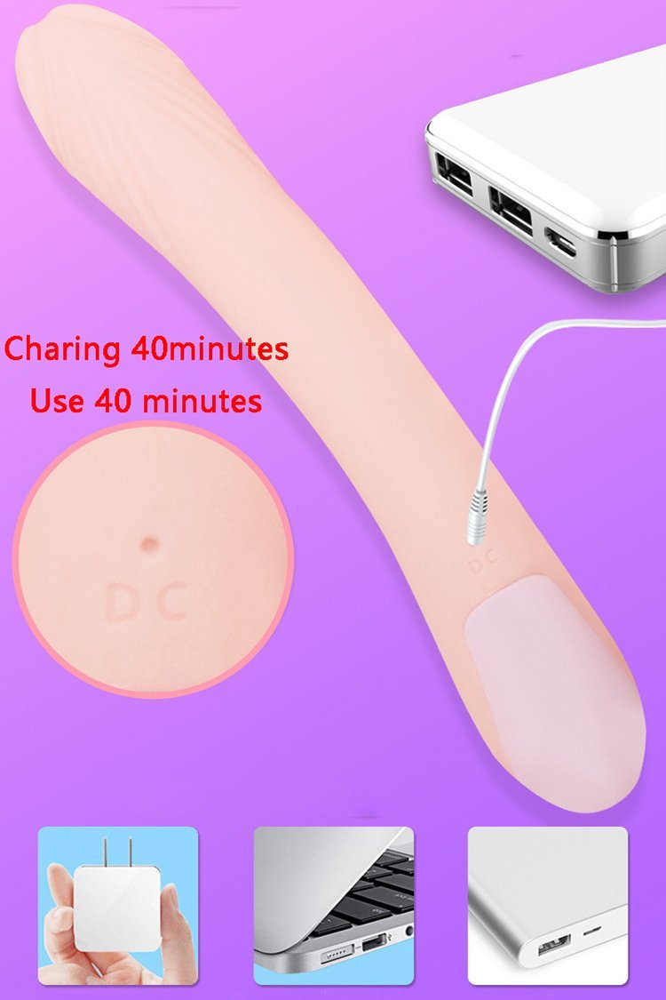 Rabbit Vibe G-Spot Silicone Uốn Cong Mềm Sướng Tột