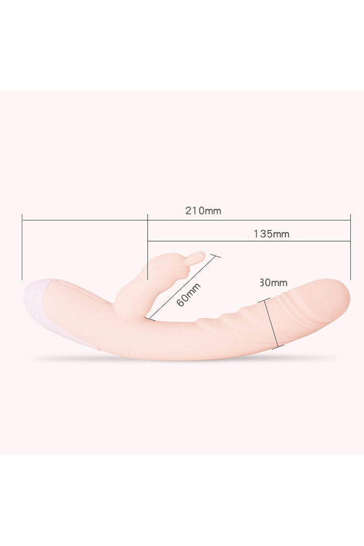 Rabbit Vibe G-Spot Silicone Uốn Cong Mềm Sướng Tột