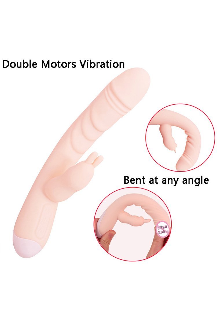 Rabbit Vibe G-Spot Silicone Uốn Cong Mềm Sướng Tột