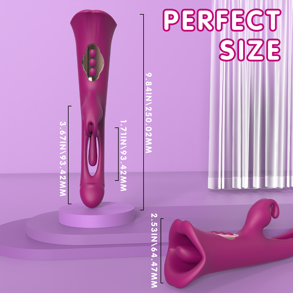 Máy Rung Red Dual Clit G-Spot Thrust Đa Năng Khoái Lạc Máy Rung Red Dual Clit G-Spot Thrust Đa Năng Khoái Lạc