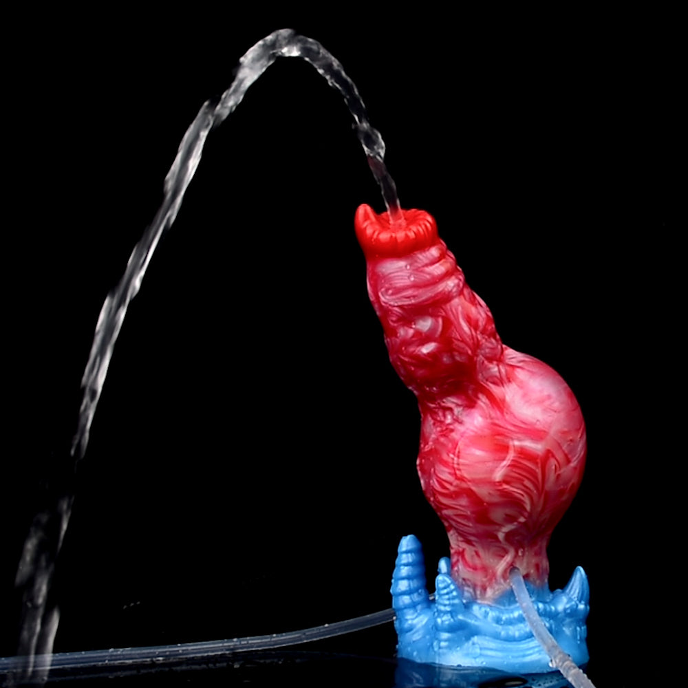 Dildo Chó Bơm Phồng Xuất Tinh 2in1 Siêu Thực