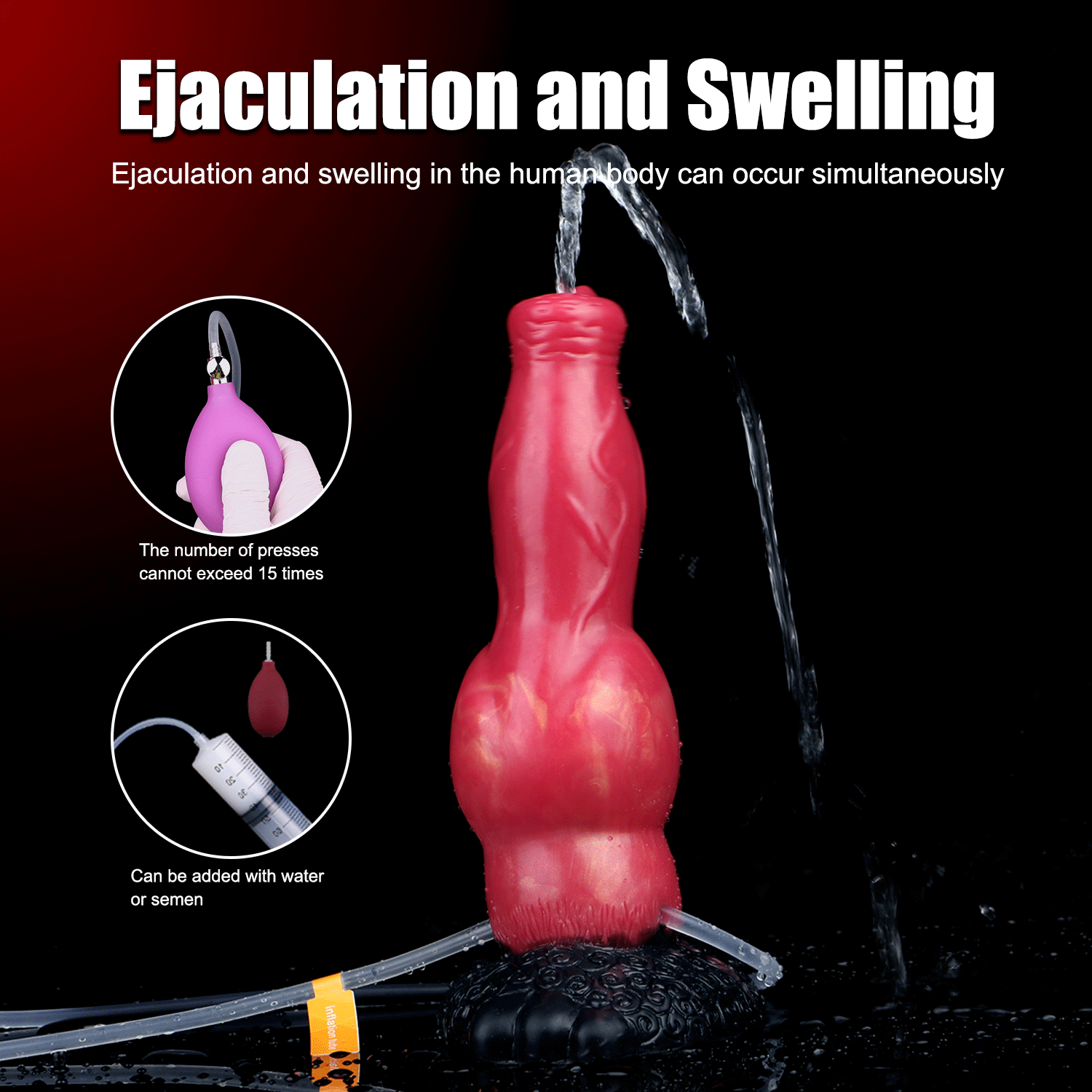 Dildo chó đỏ 8