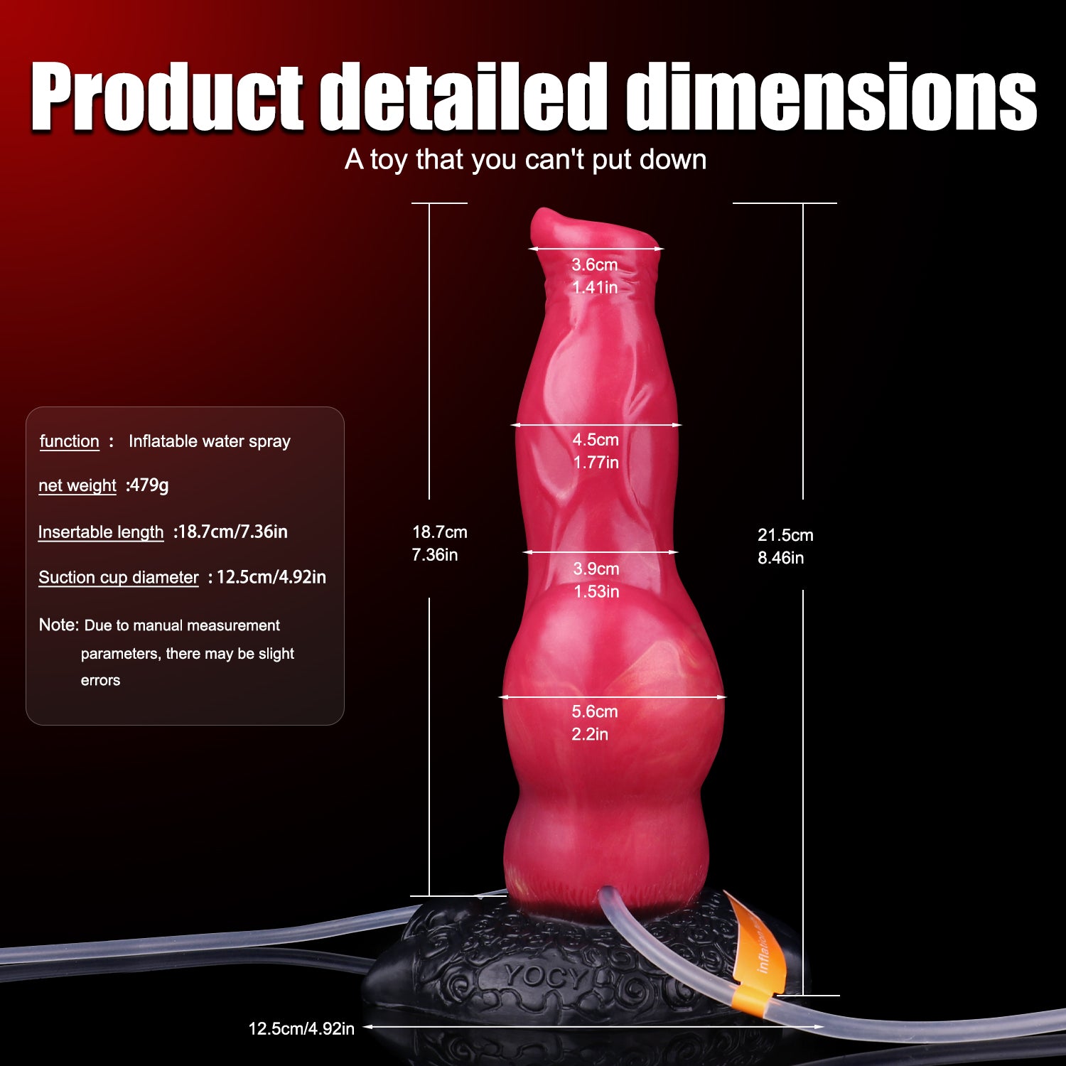 Dildo chó đỏ 8