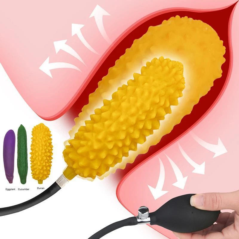 Durian Plug Bơm Phồng Trái Cây Lớn Mạo Hiểm Nóng