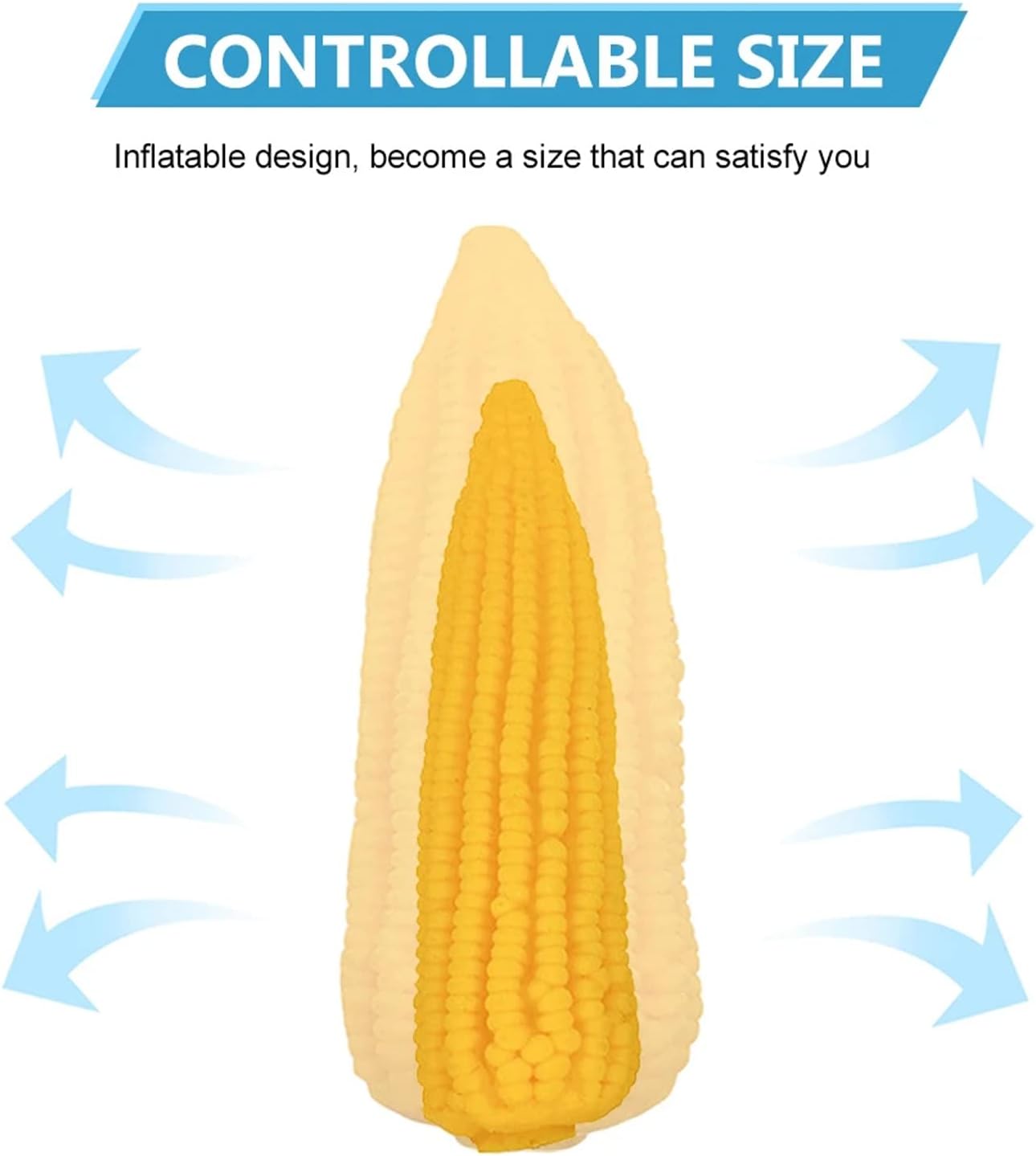 6 Inch Corn Inflatable Anal Pump Khổng Lồ Siêu To