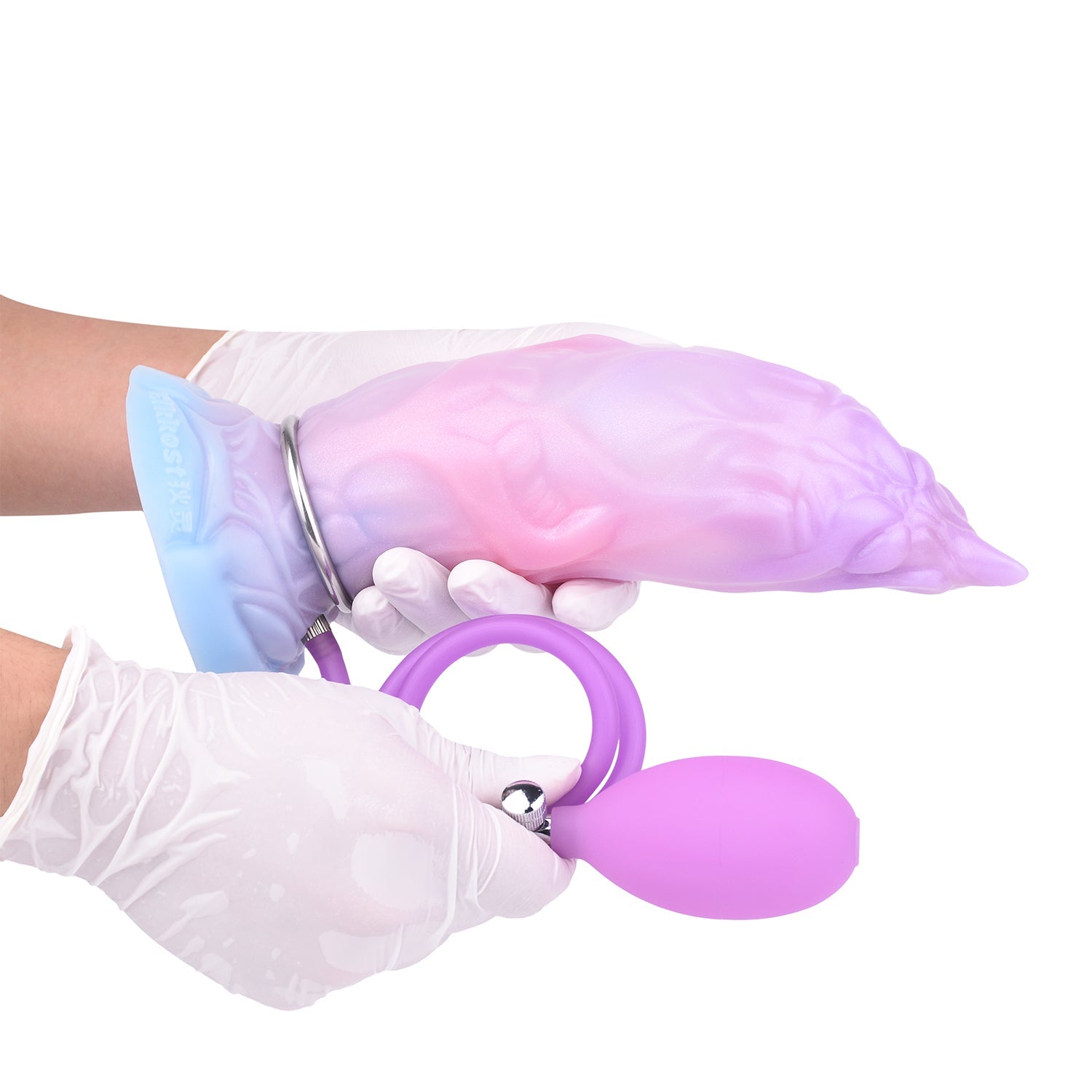 8 Inch Scorpion Inflatable Dildo Plug To Bơm Phồng