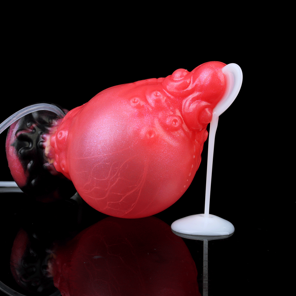 Butt Plug Xúc Tu Đỏ Bơm Phồng Kích Thích Mạnh