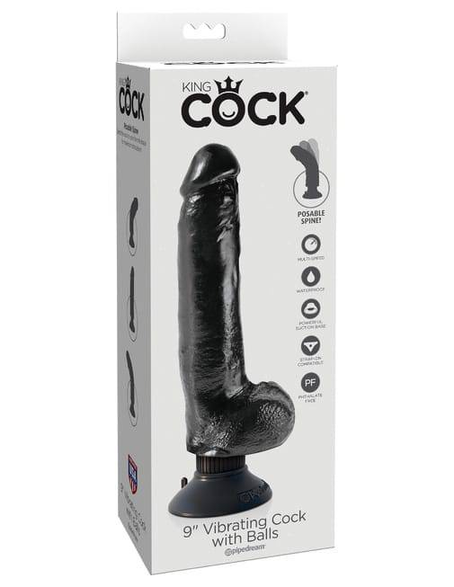 PipeDream King Cock 25cm Đen 3n1 Lớn Khủng Khiếp