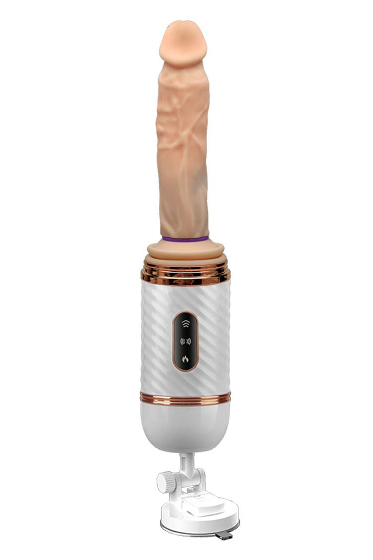 Dildo Tự Động Thúc G-Spot Không Tay Rung Xuyên Thấu Mãnh Liệt