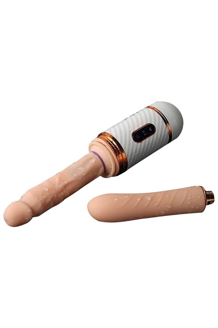 Dildo Tự Động Thúc G-Spot Không Tay Rung Xuyên Thấu Mãnh Liệt