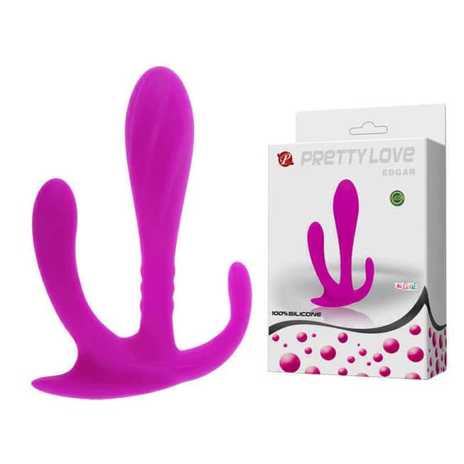 Pretty Love Edgar Stimulator 9.3cm Hồng Silicon Đa Năng