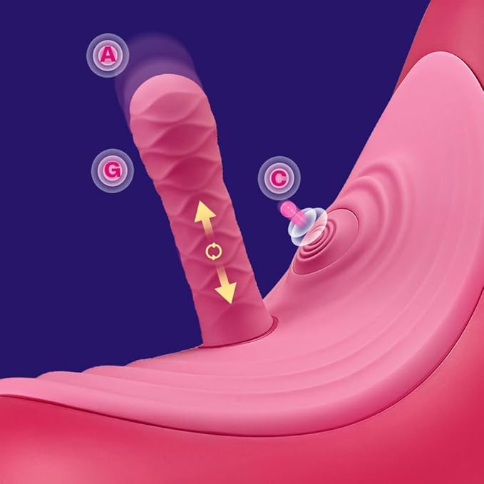 Yên Ngựa Dildo Rung Phiêu Lưu Tự Do