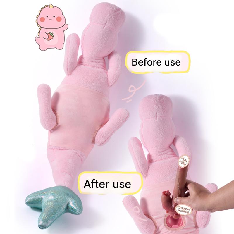 Pink Dragon Gối Dildo Máy Vô Hạn Mềm Siêu Thú[gunshop]​
