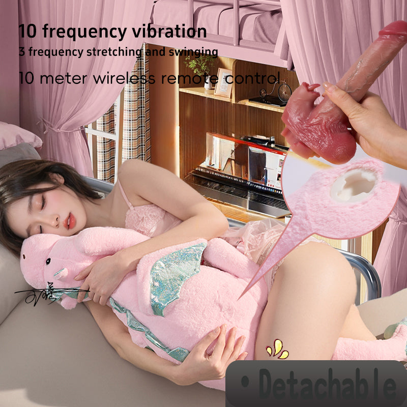 Pink Dragon Gối Dildo Máy Vô Hạn Mềm Siêu Thú[gunshop]​