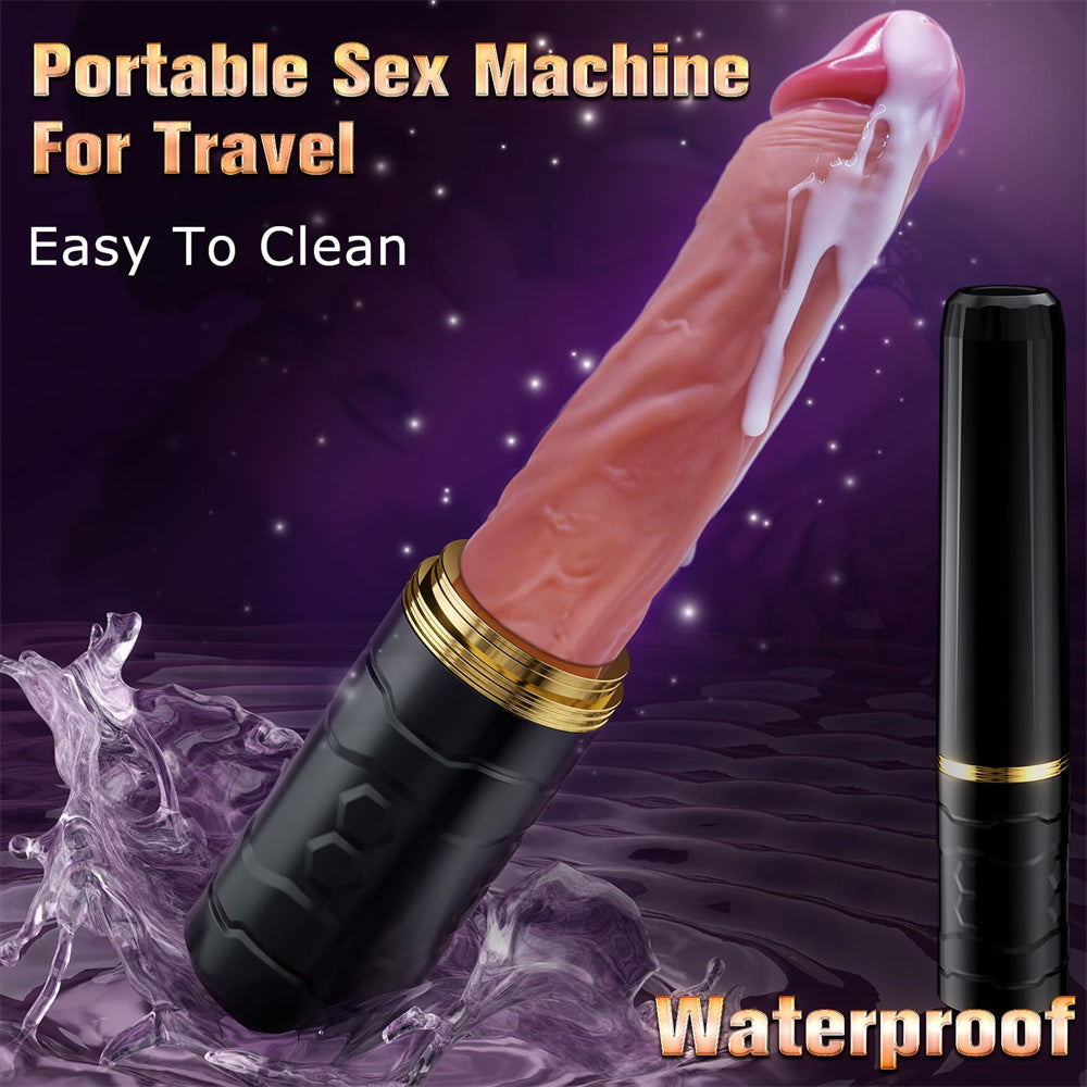 Dildo Thrusting Sex Machine Remote 7 Chế Độ Đẩy Mạnh