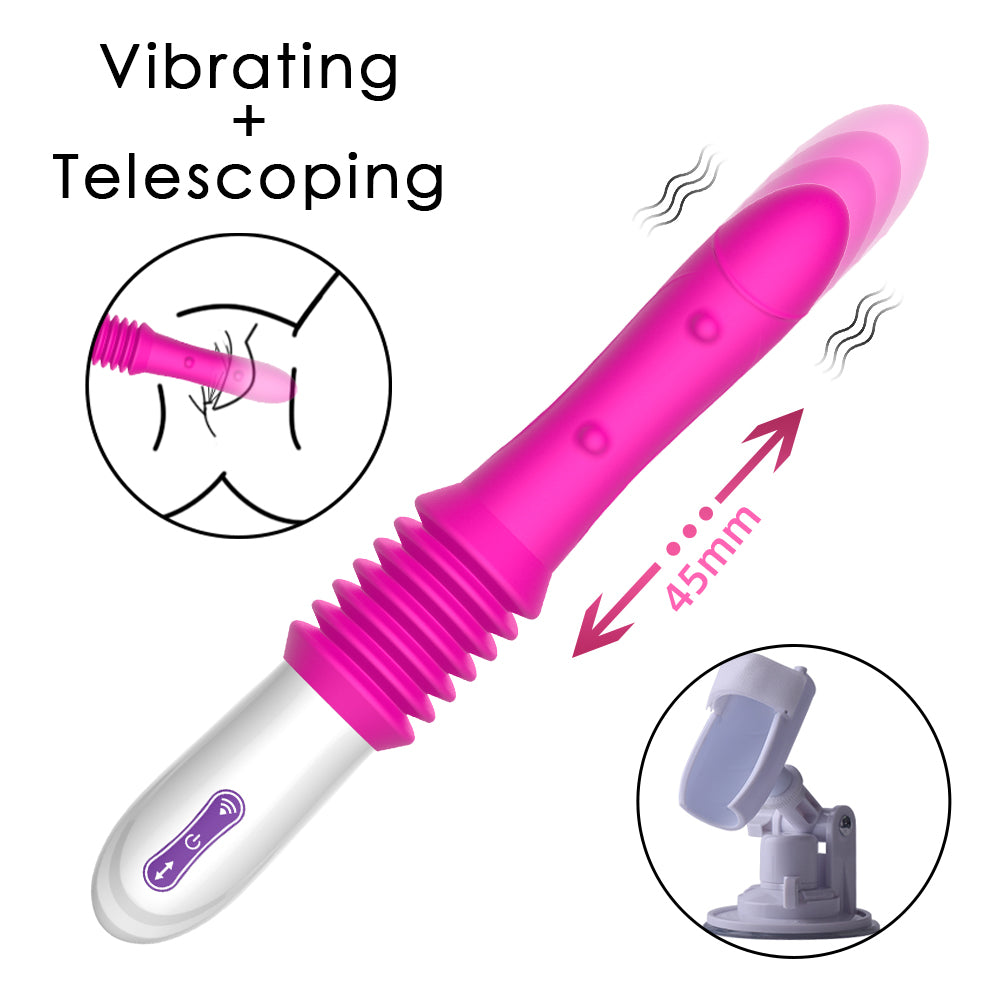 Máy Rung Đẩy Thủng Đa Tần Chân Không Mạnh Mãnh Liệt