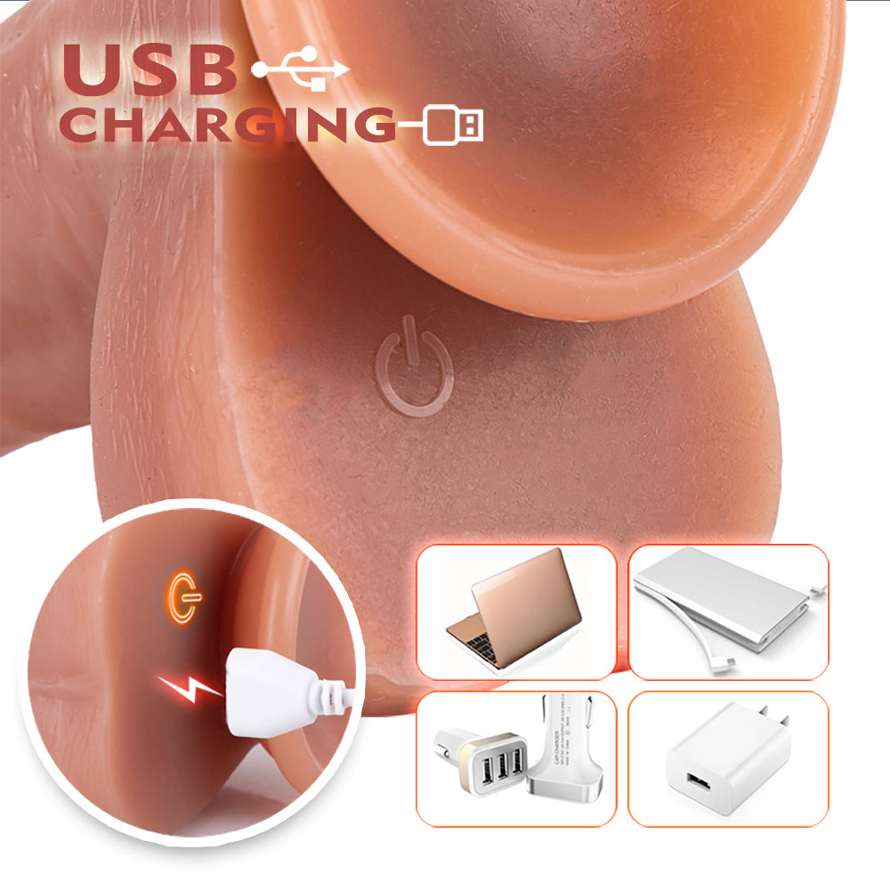 Dildo App Rung Từ Xa 10 Chế Độ Thực Tế Mãnh Liệt