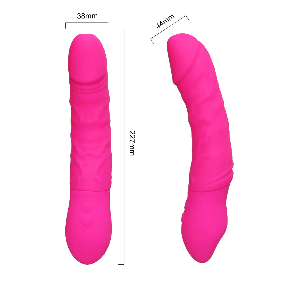 Dildo Electricity Silicone 9 Rung Thực Tế Mãnh Liệt