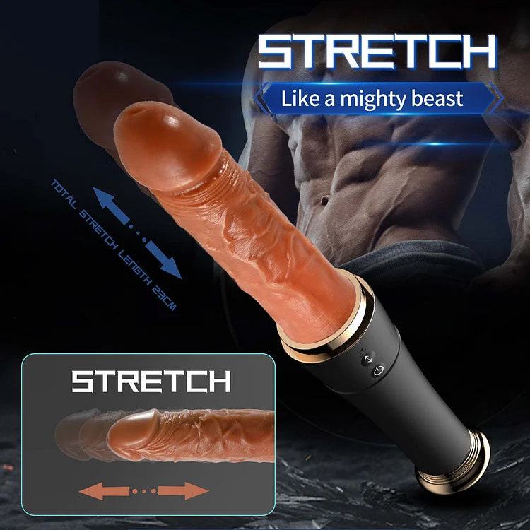 Dildo Bóng Chày Rung Đẩy Liếm USB Kín Đáo Đỉnh Cao