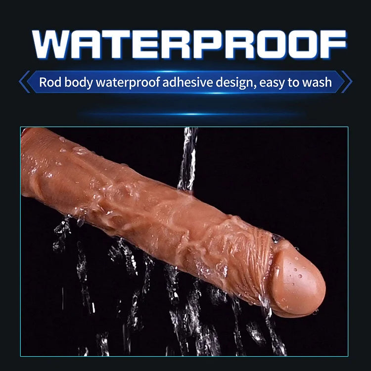 Dildo Bóng Chày Rung Đẩy Liếm USB Kín Đáo Đỉnh Cao