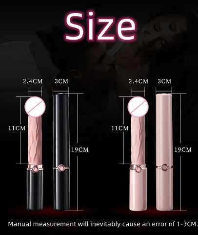 Lipstick Vibrator Hồng Mini Kín Đáo Sướng Nhanh