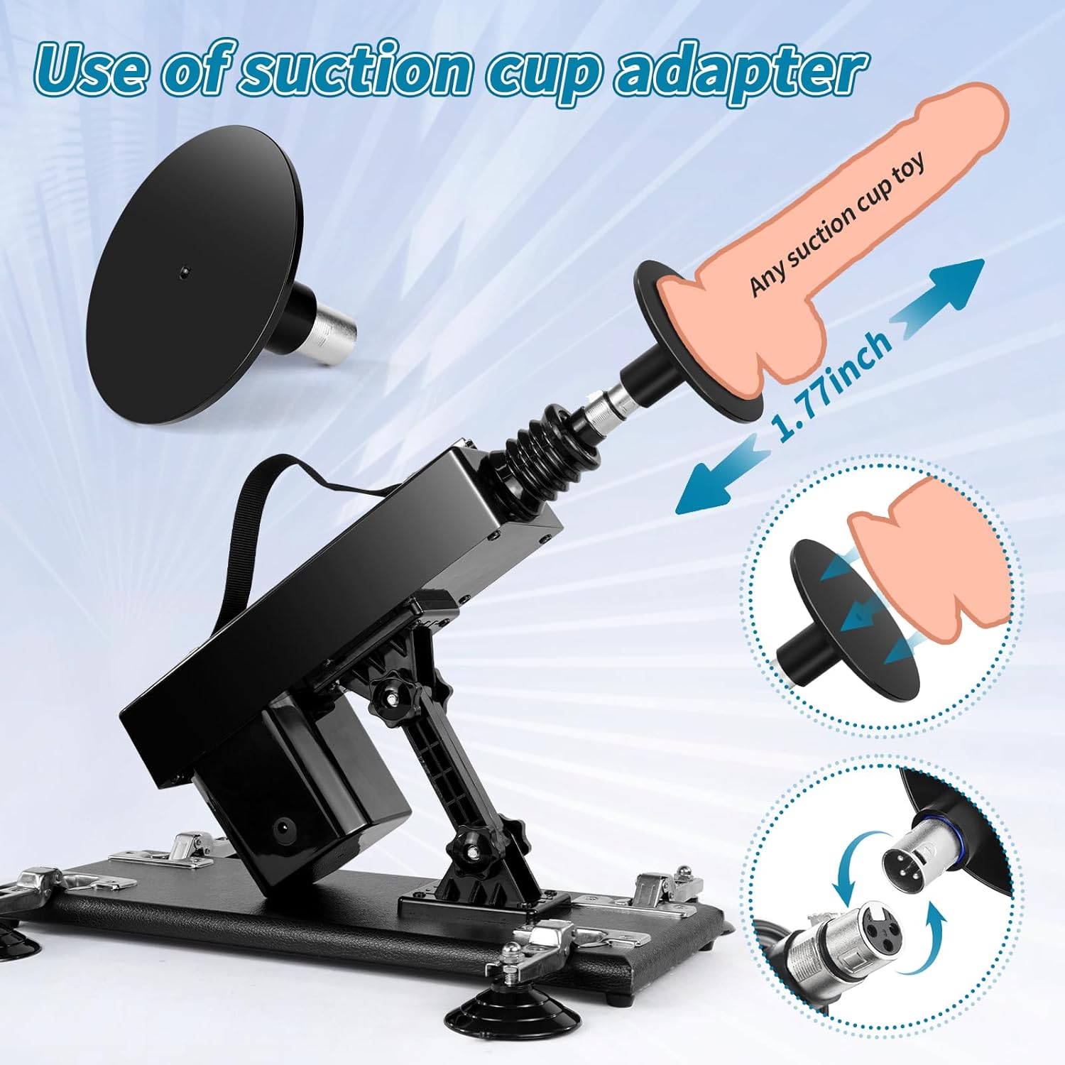 Chân Không Hút Máy Sex Phụ Kiện Bền Chắc Siêu Cố