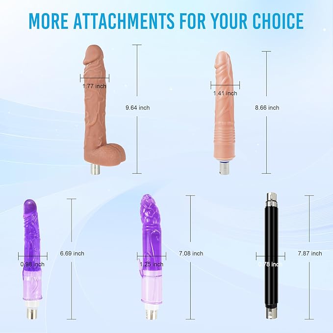 Máy Đẩy Dildo Tự Động 450/phút Mạnh Mẽ Thăng Hoa